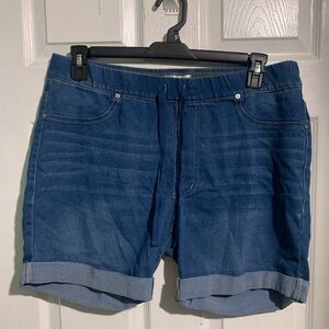 Just Be Blue Denim Shorts